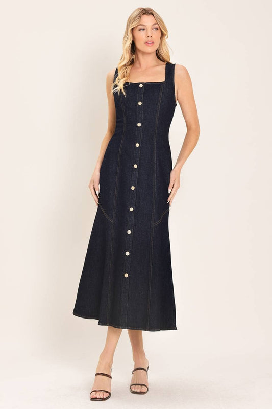 The Carrie Denim Dress