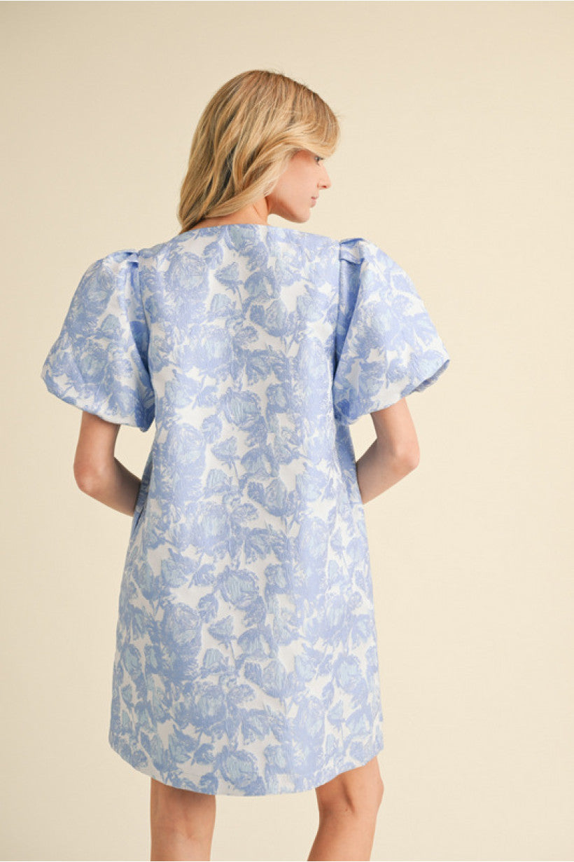 The Emily Dress - Blue