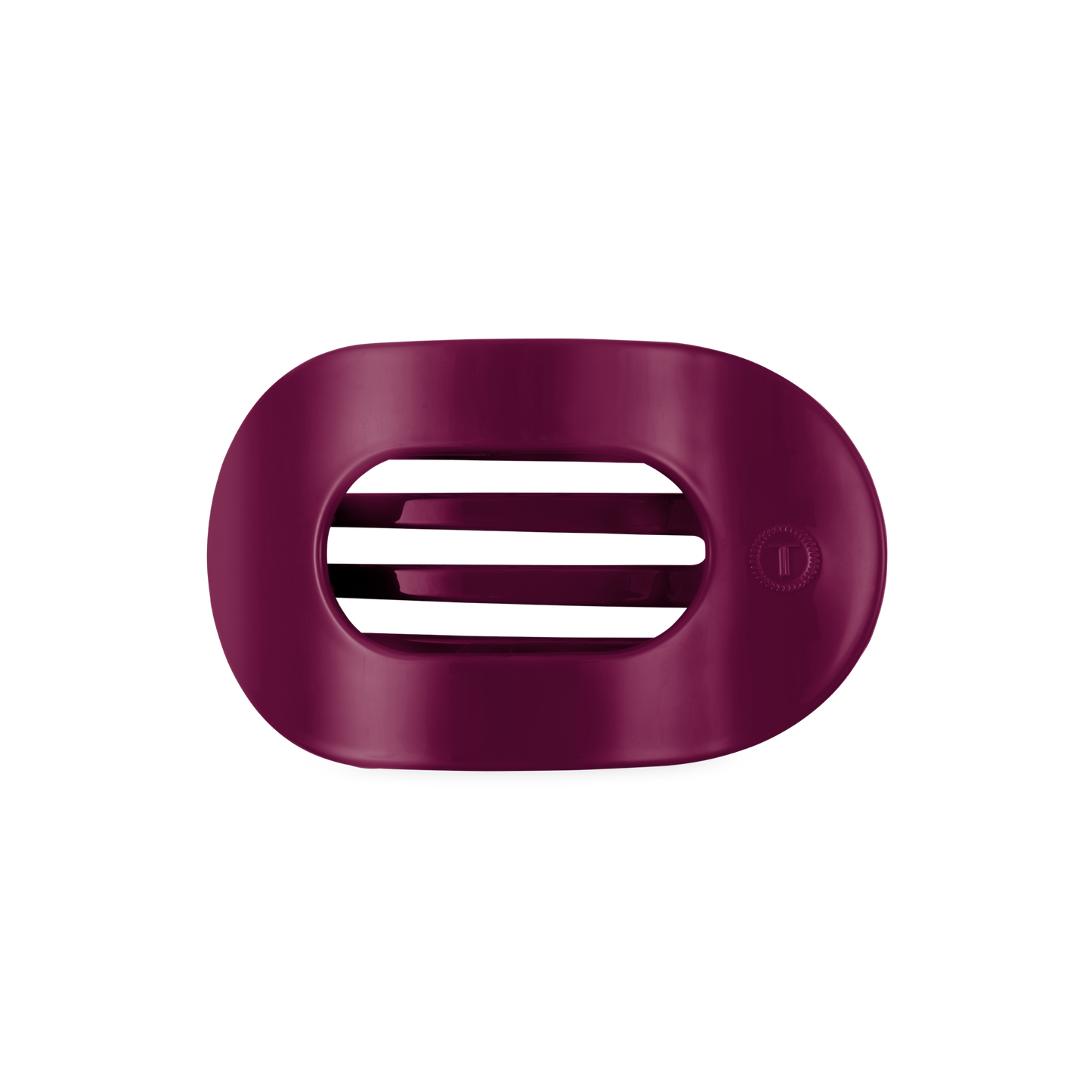 Mulberry Medium Flat Round Hair Clip