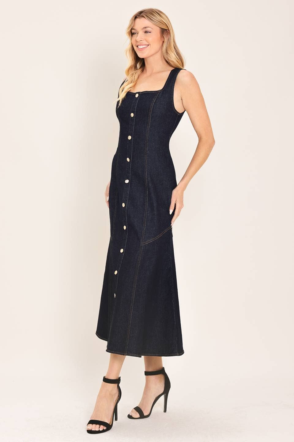 The Carrie Denim Dress