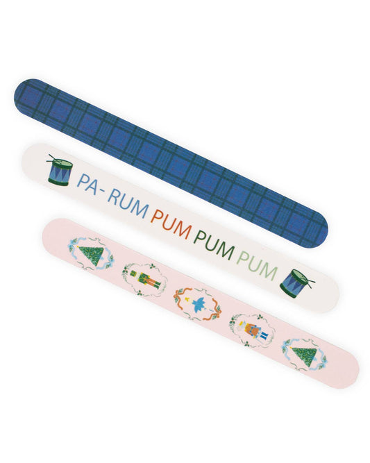 Nutcracker Waltz Nail Files - Set of 3