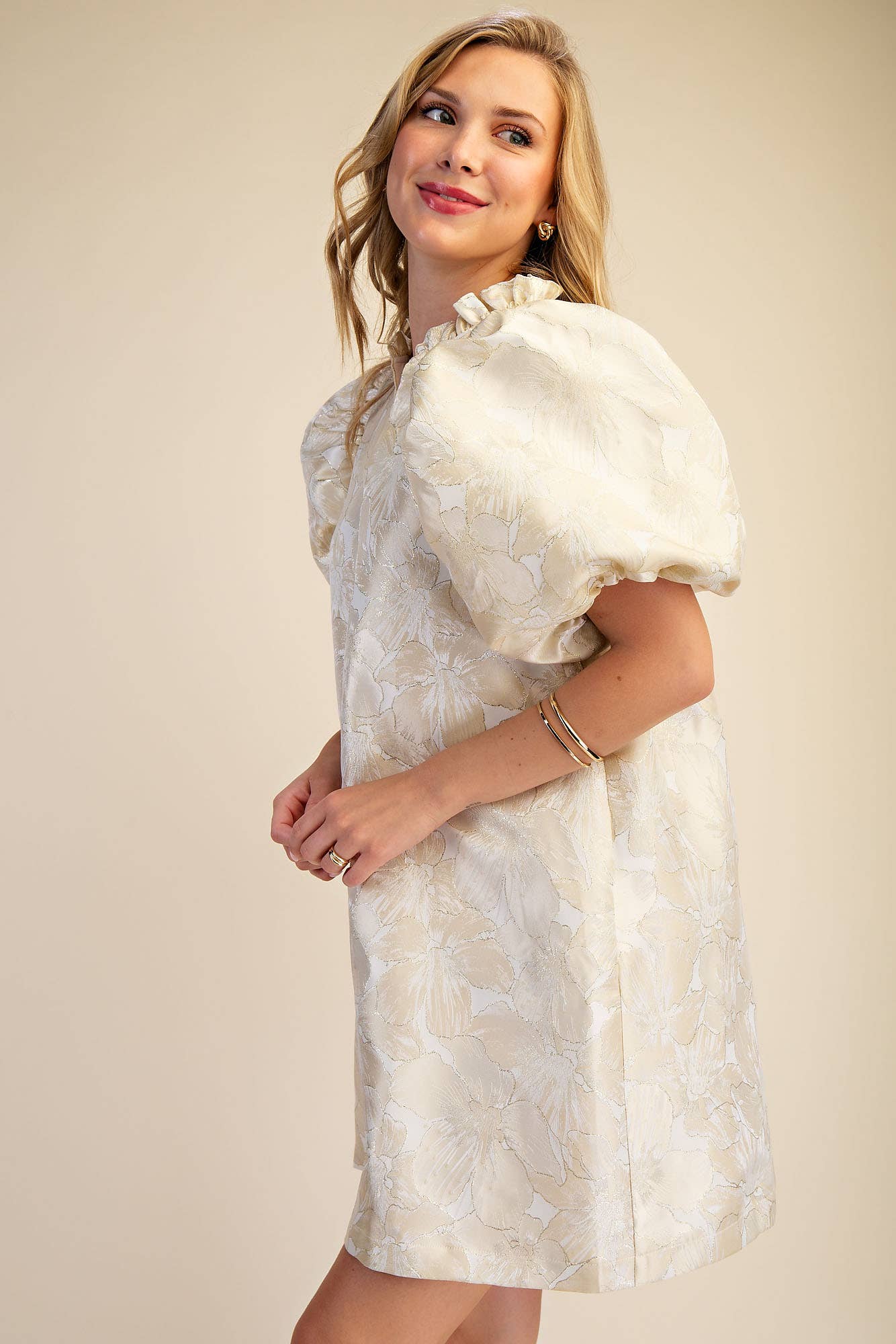 The Joy Dress - Champagne