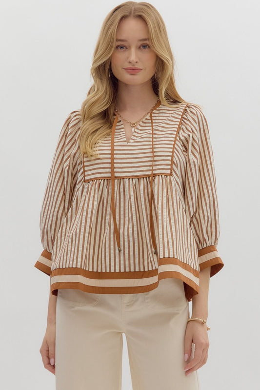 Striped Perfection Top