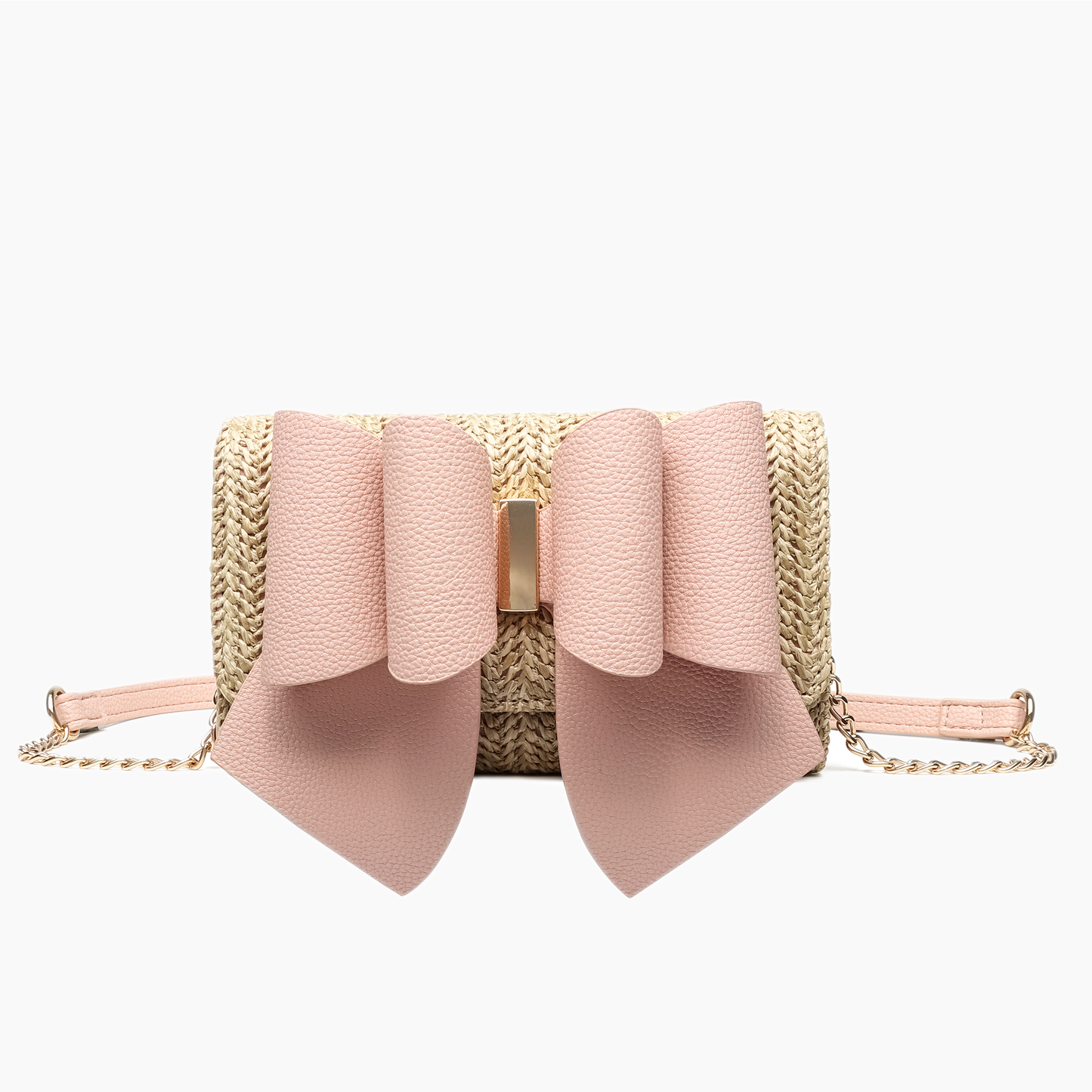 Bonnie Wallet Crossbody Bag: Blush