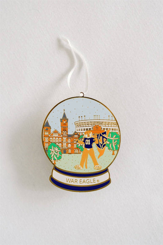 Enamel Snow Globe Ornament - AU