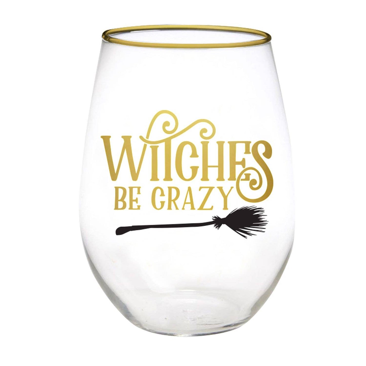 Witches Be Crazy Glass