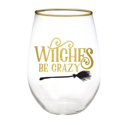 Witches Be Crazy Glass