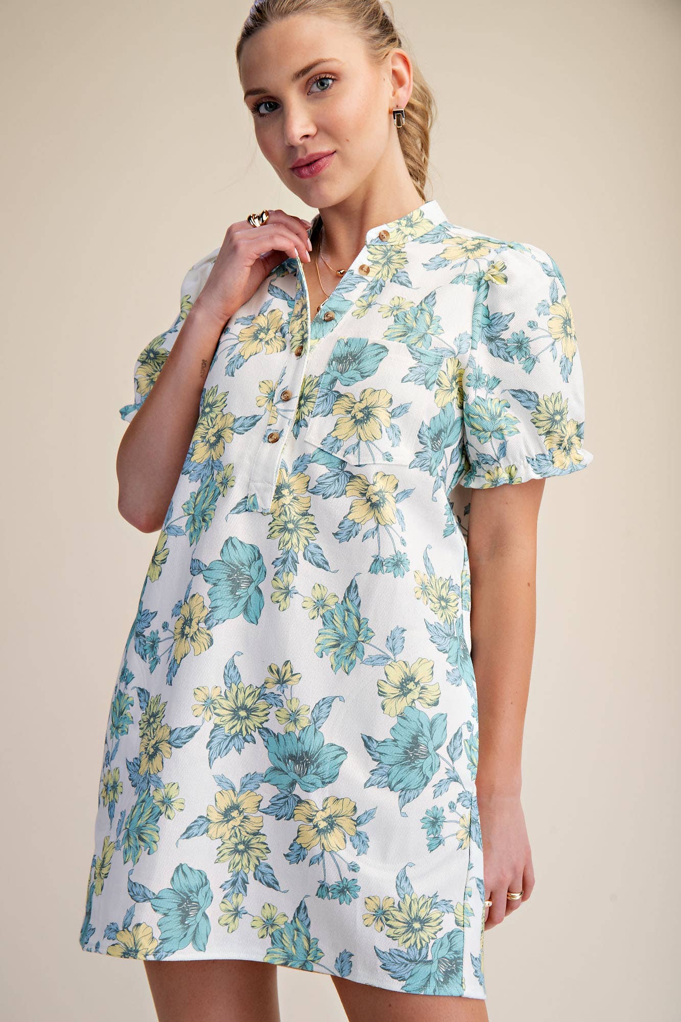 Flirty Floral Dress