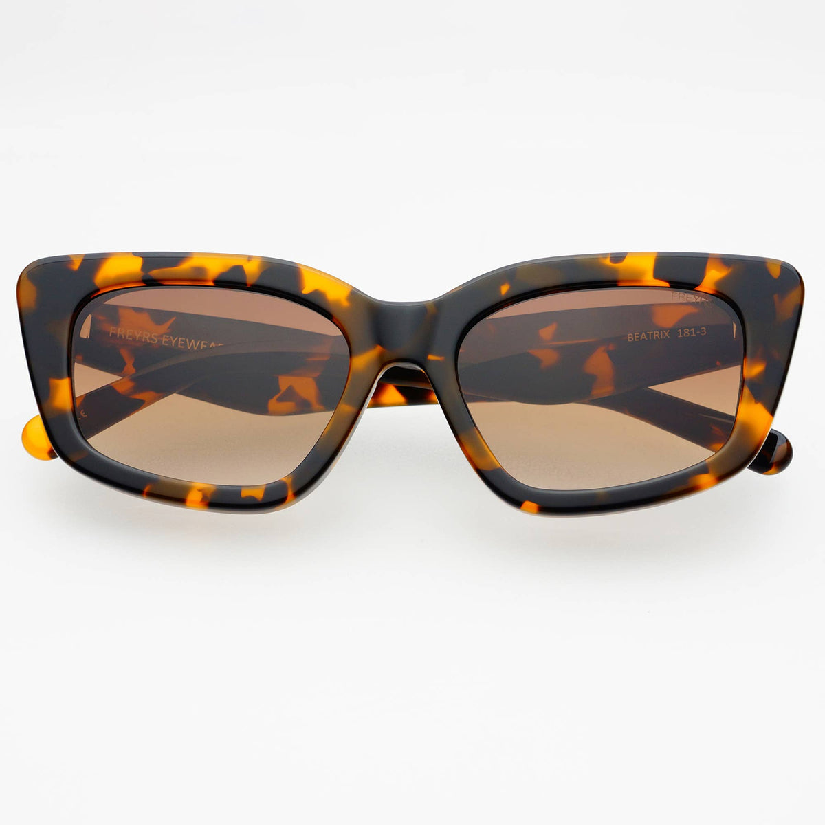 Beatrix Acetate Womens Cat Eye Sunglasses : Tortoise