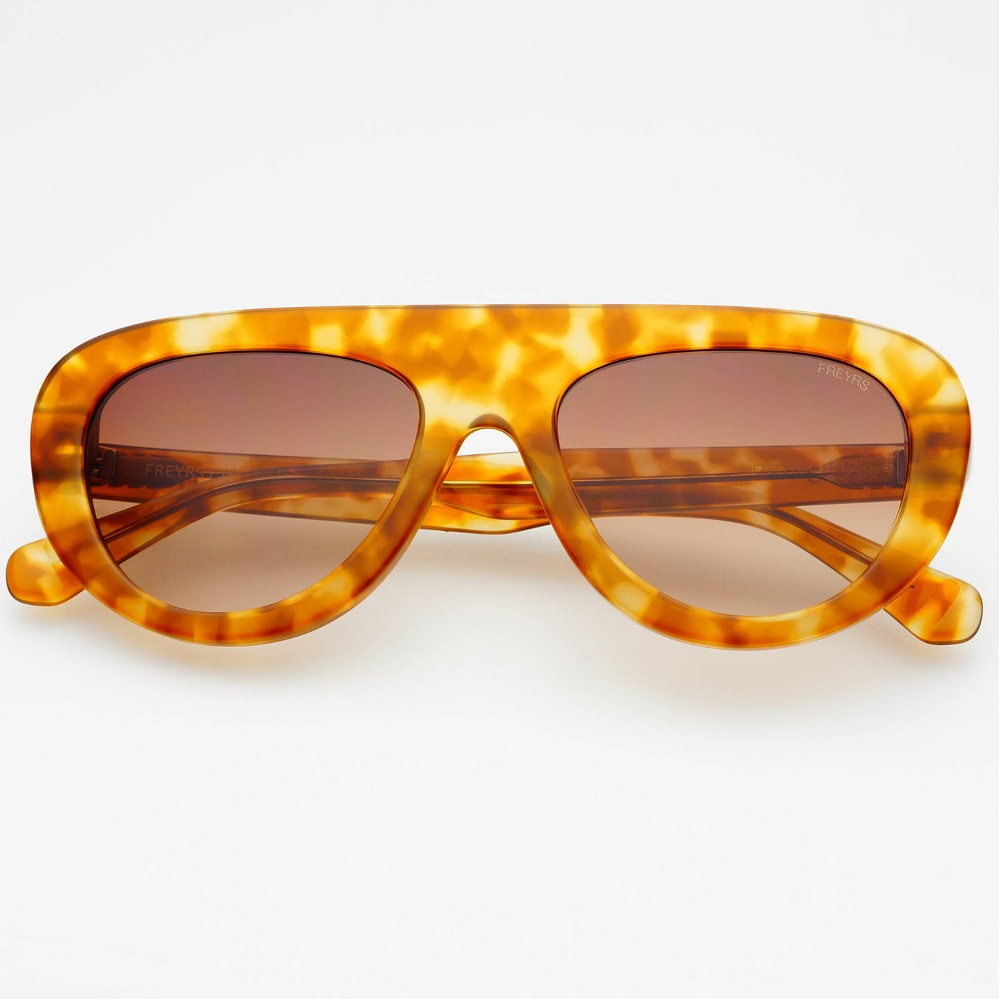Jetsetter Acetate Womens Aviator Sunglasses : Honey Tortoise