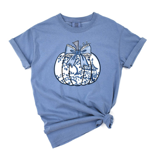 Blue Willow Pumpkin T-Shirt