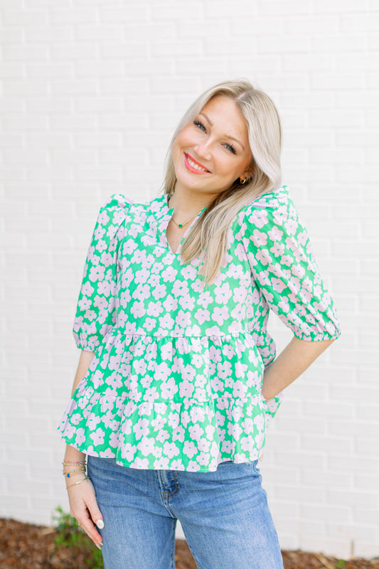 Spring in My Step Blouse