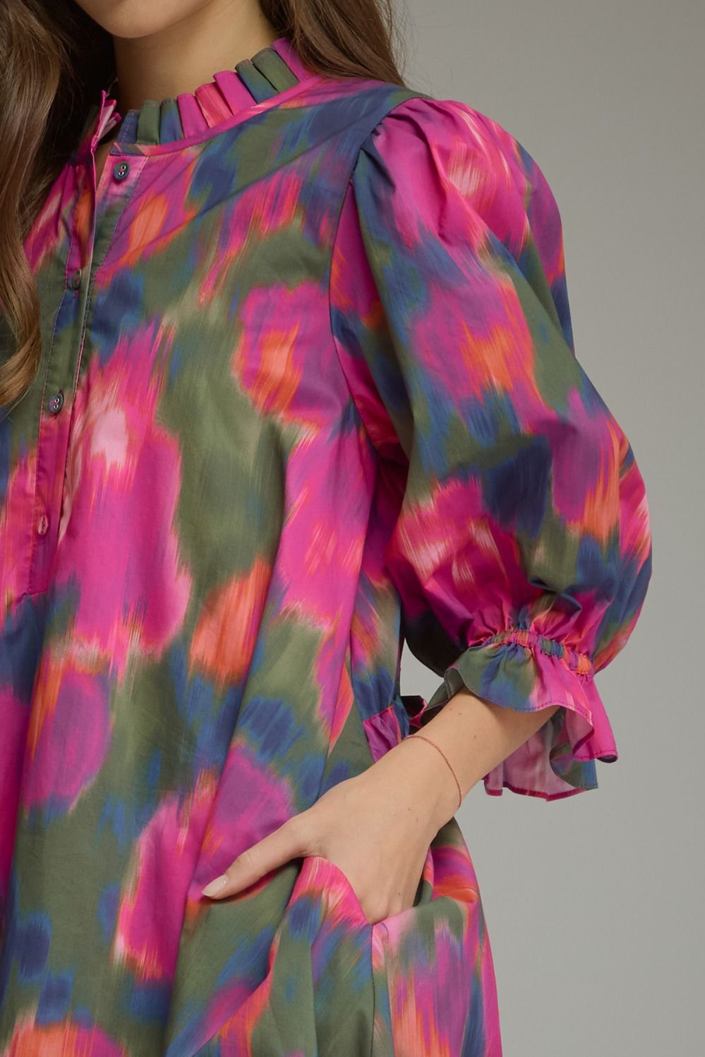 The Meyvis Dress - Magenta