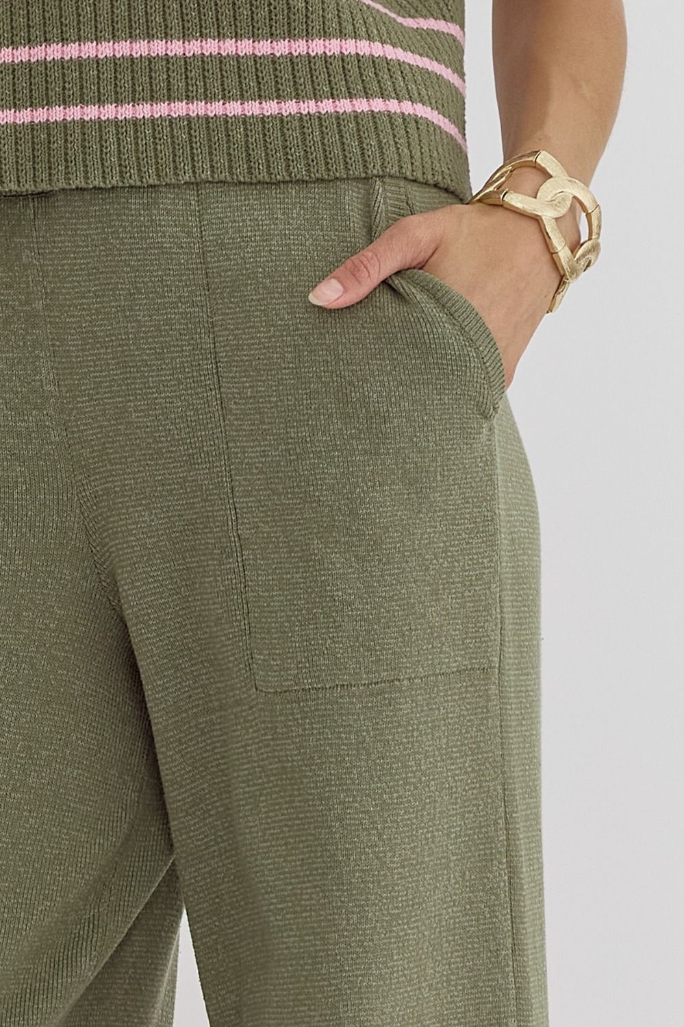 The Kai Pants - Olive