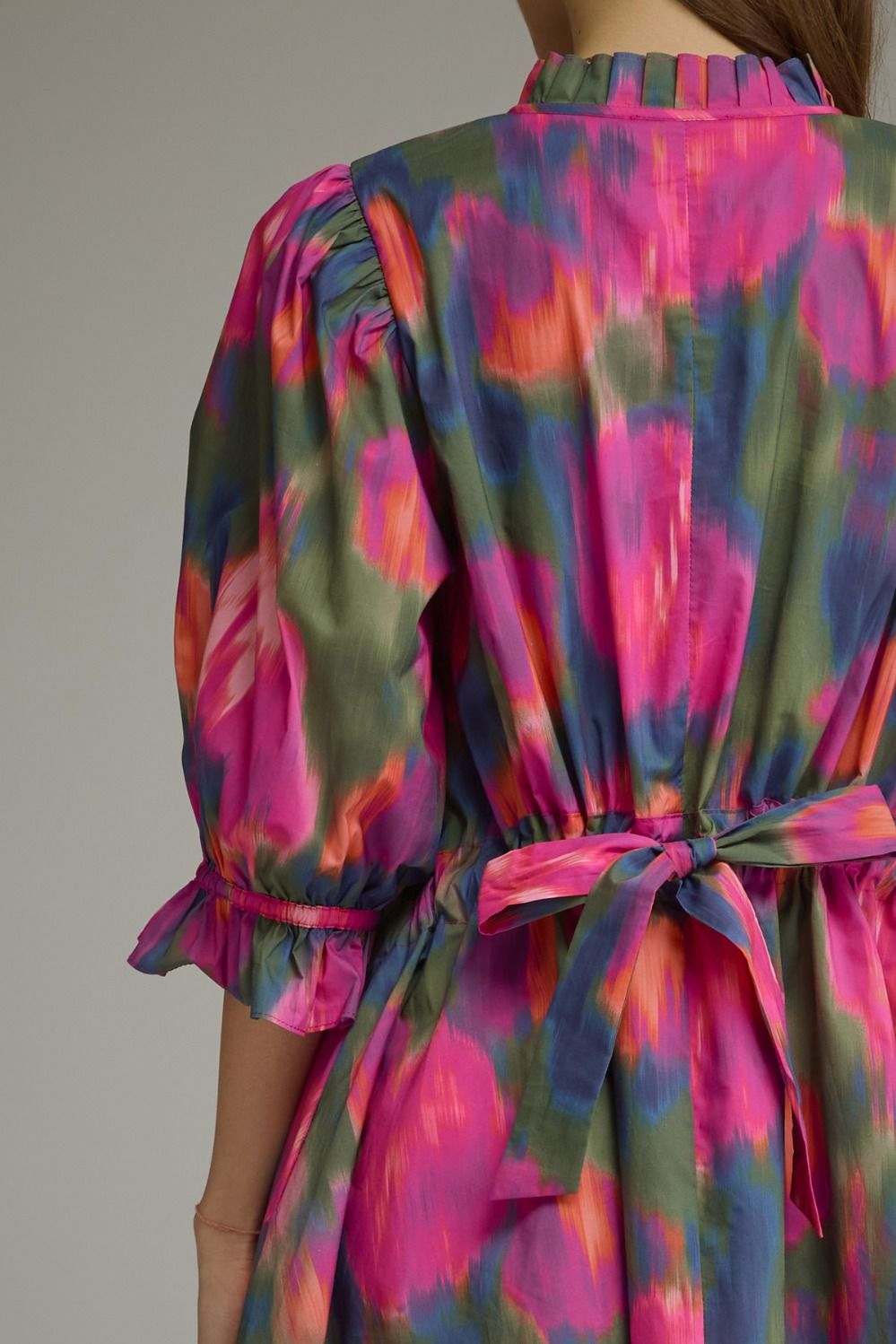 The Meyvis Dress - Magenta