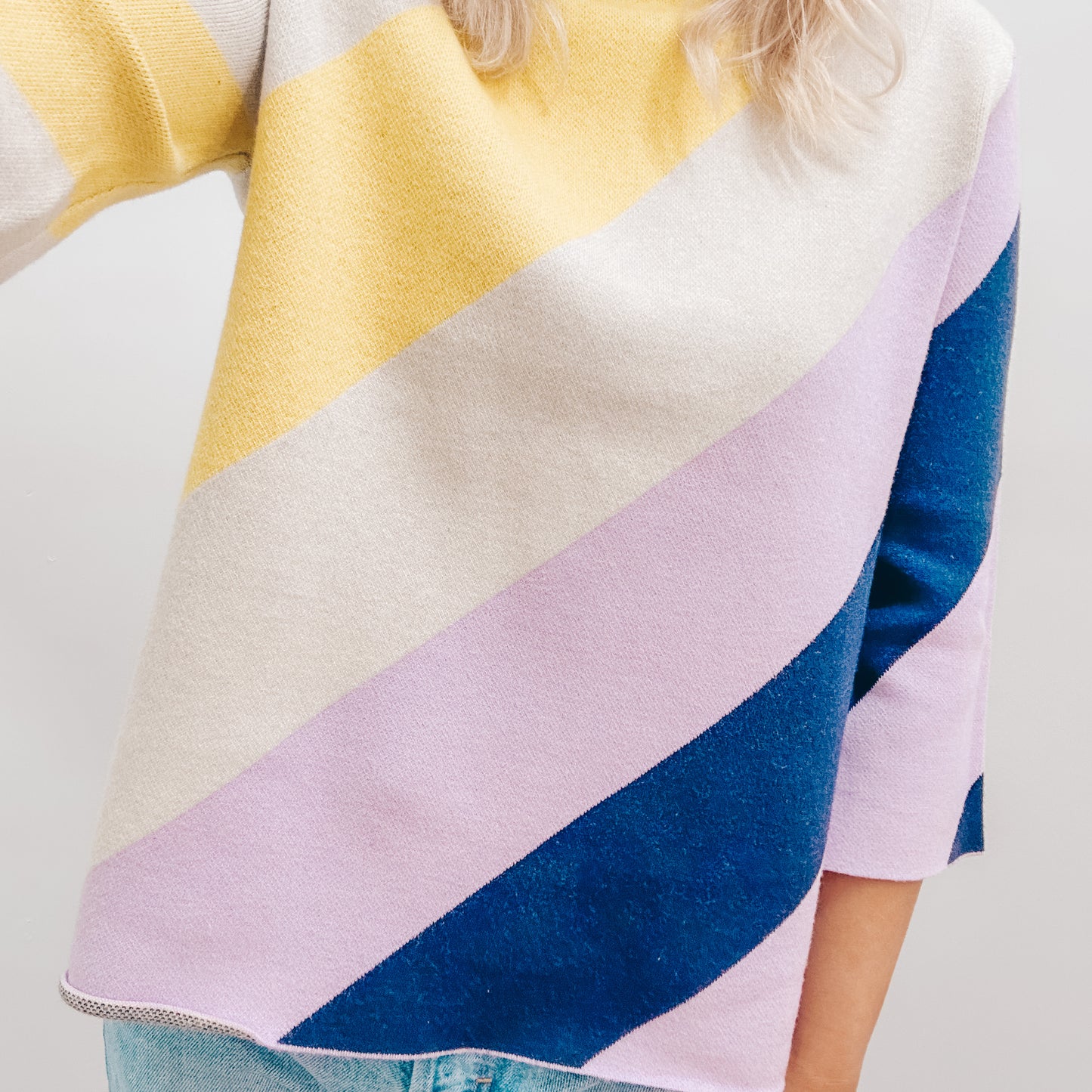 Striped Perfection Sweater - Yellow