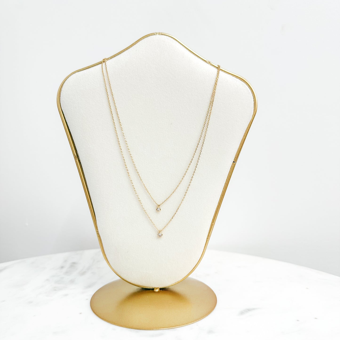 Layer Gold Dipped Necklace