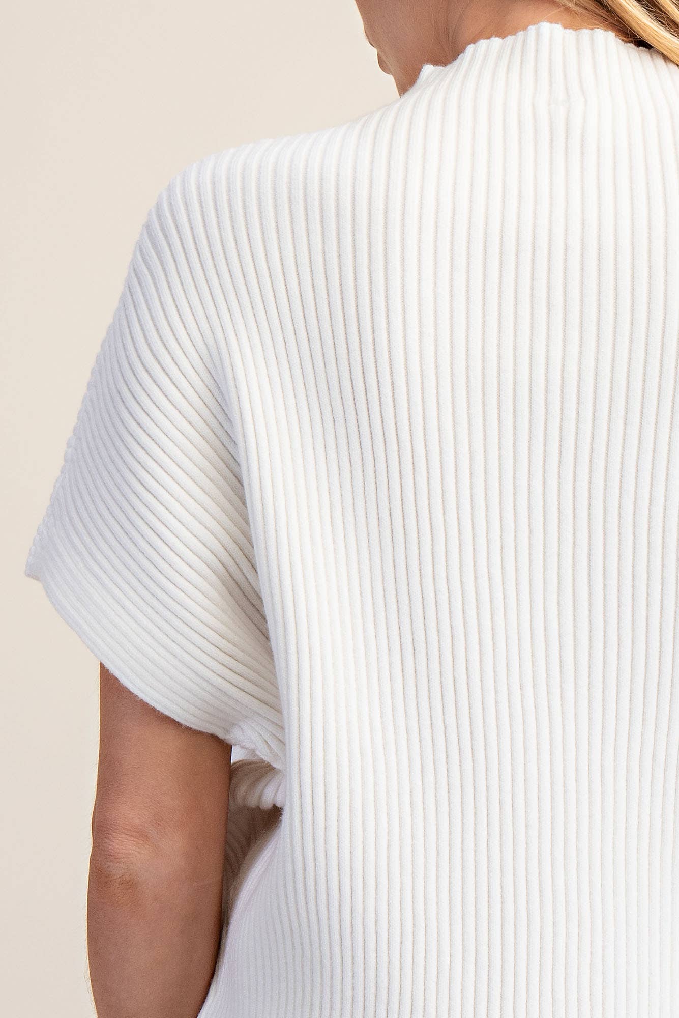The Maybelle Sweater - White
