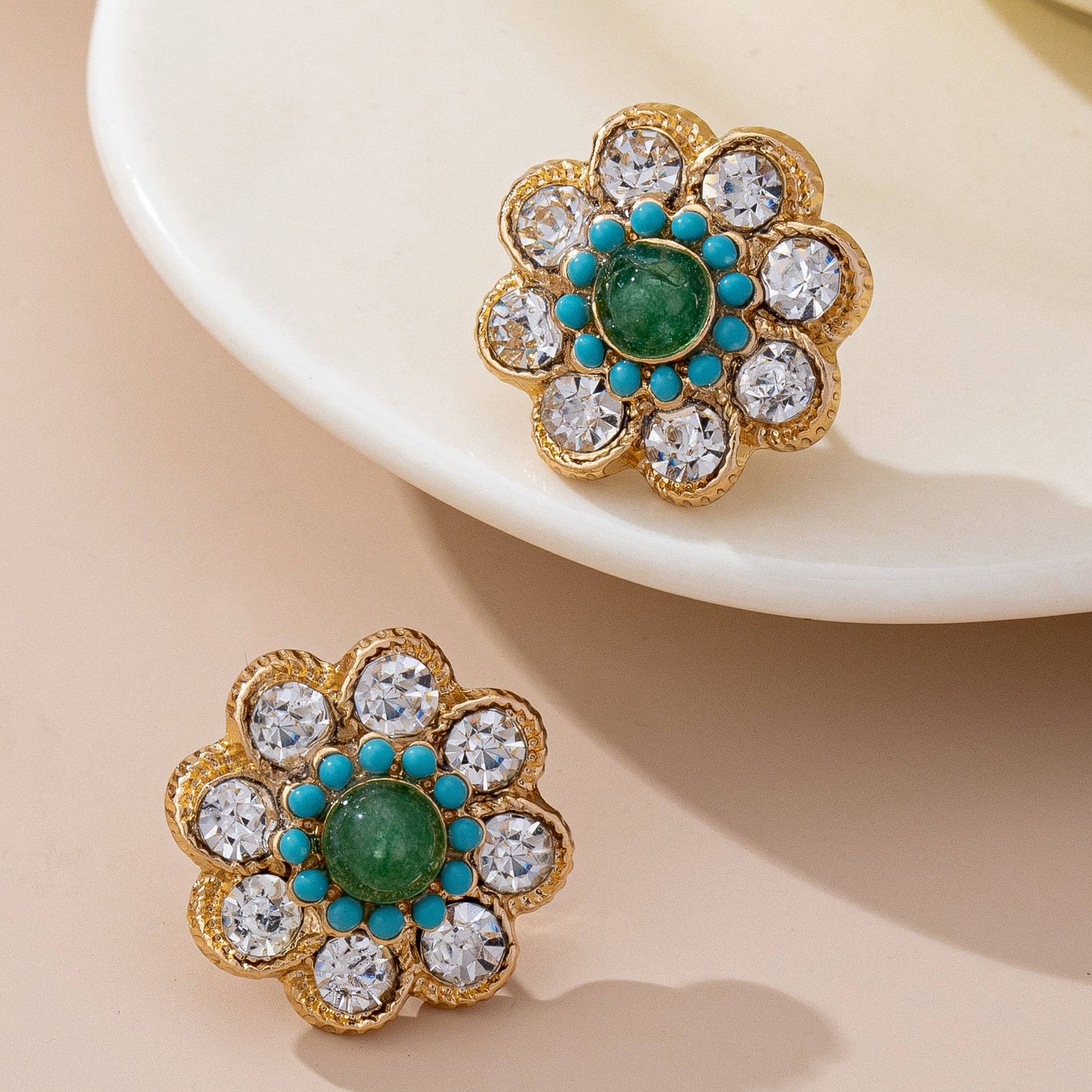 Flower Stud Earrings