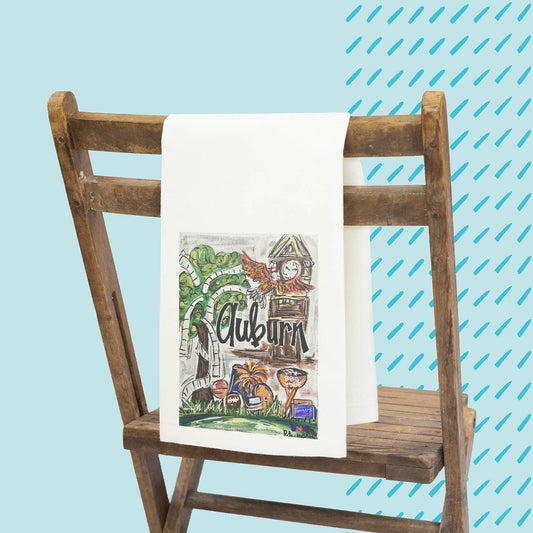 Spirit Auburn Tea Towel