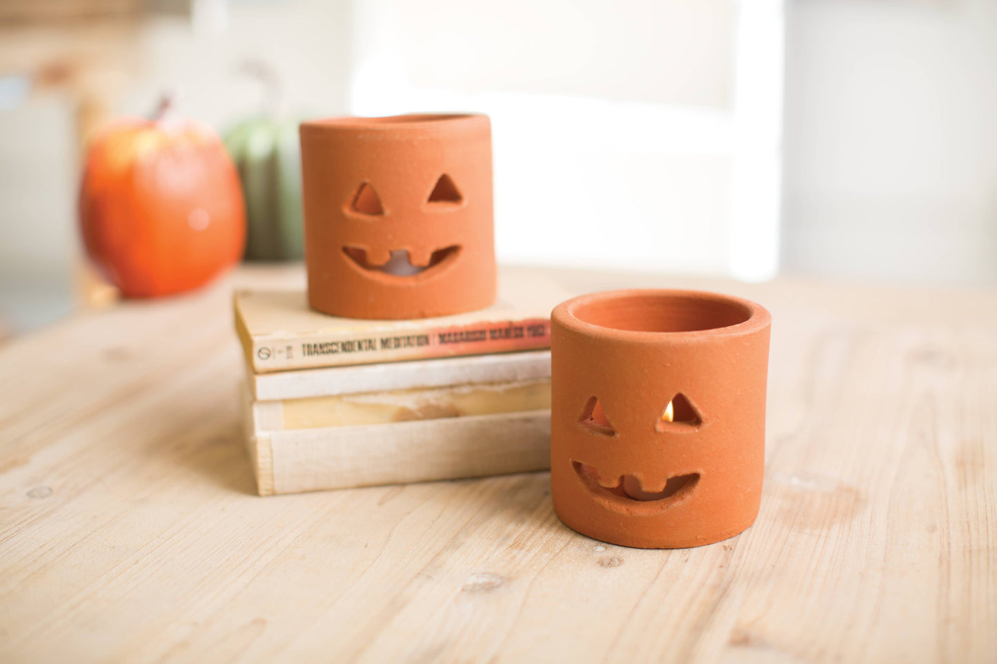 Jack O Lantern - Short - Clay