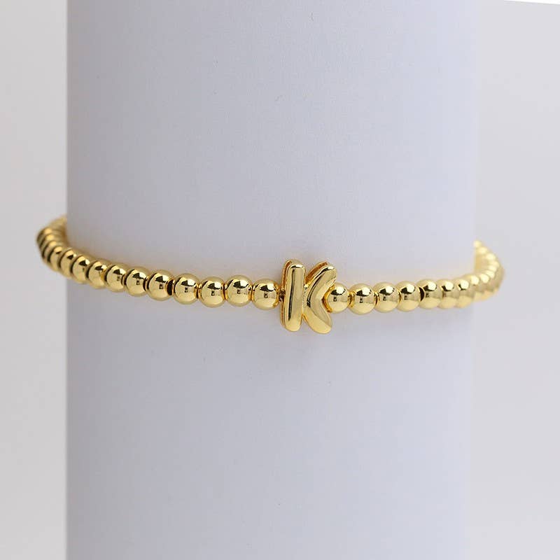 Initial Bracelet - A