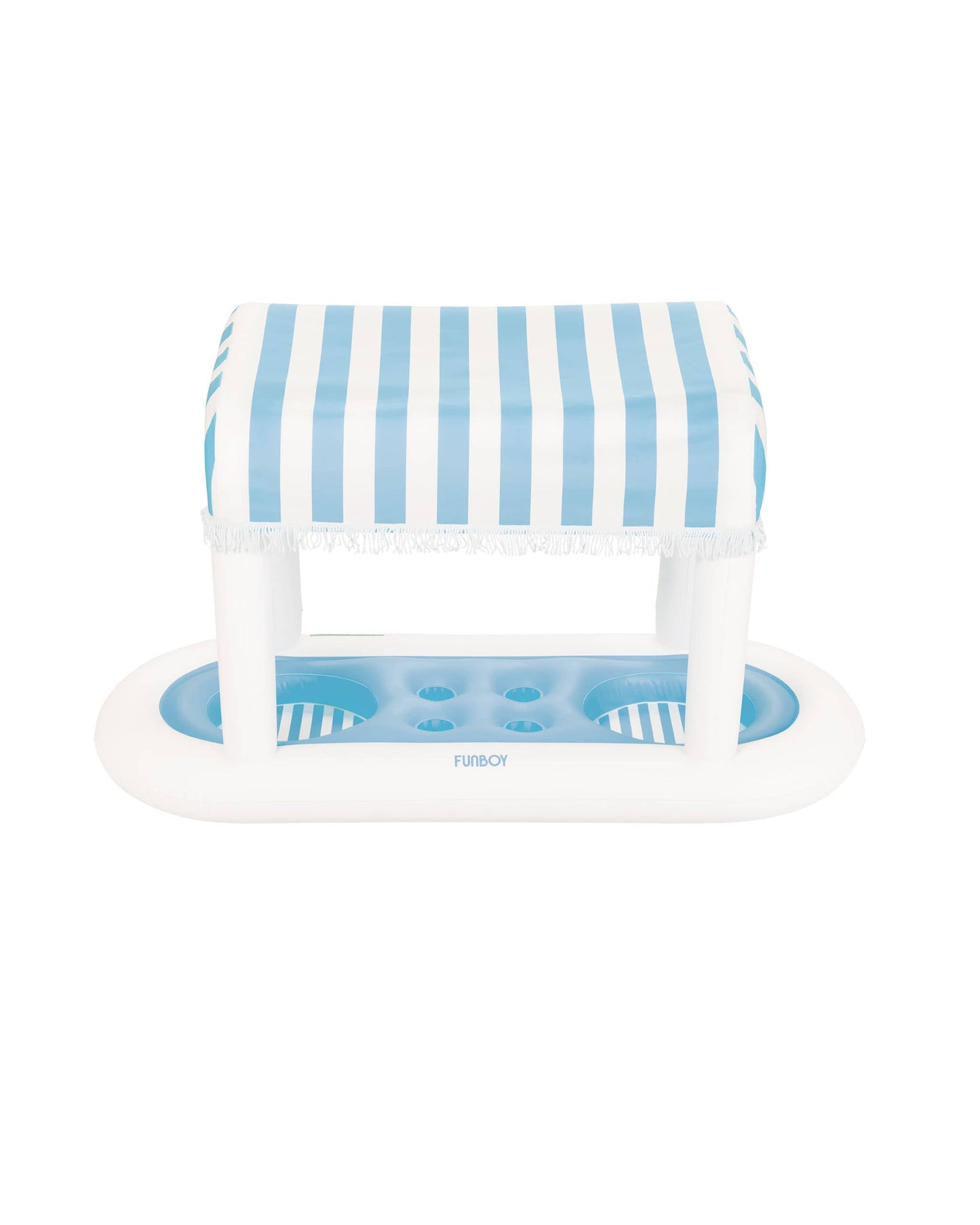 Blue Floating Cabana Bar