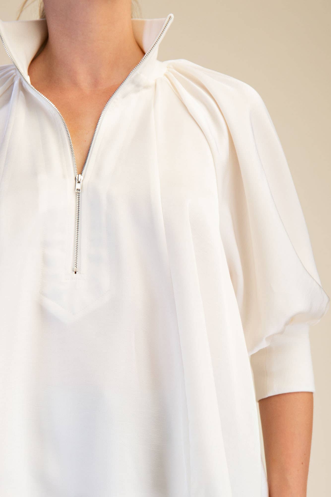 The Carrie Blouse - Ivory