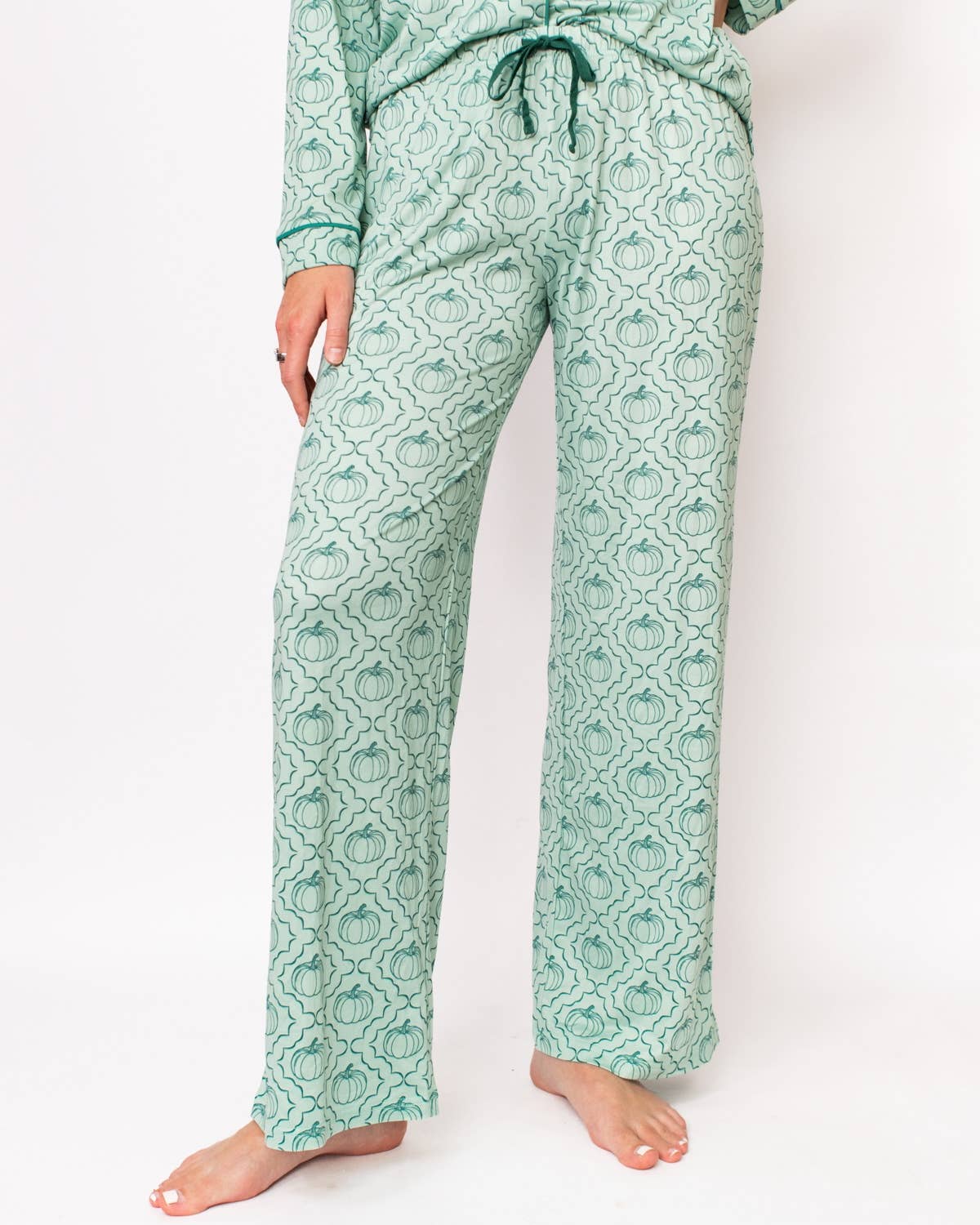 Pumpkin Sleep Pants - Jade