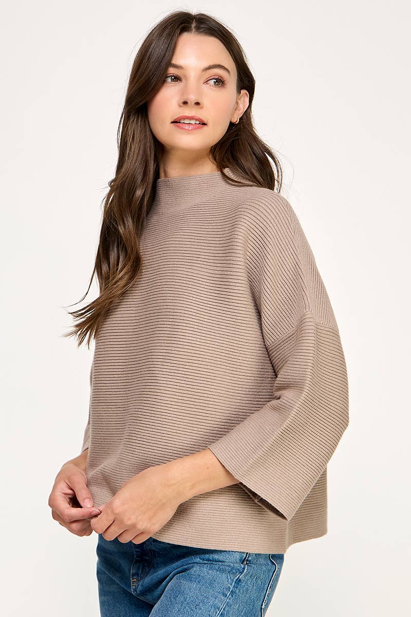 The Mara Sweater - Stone