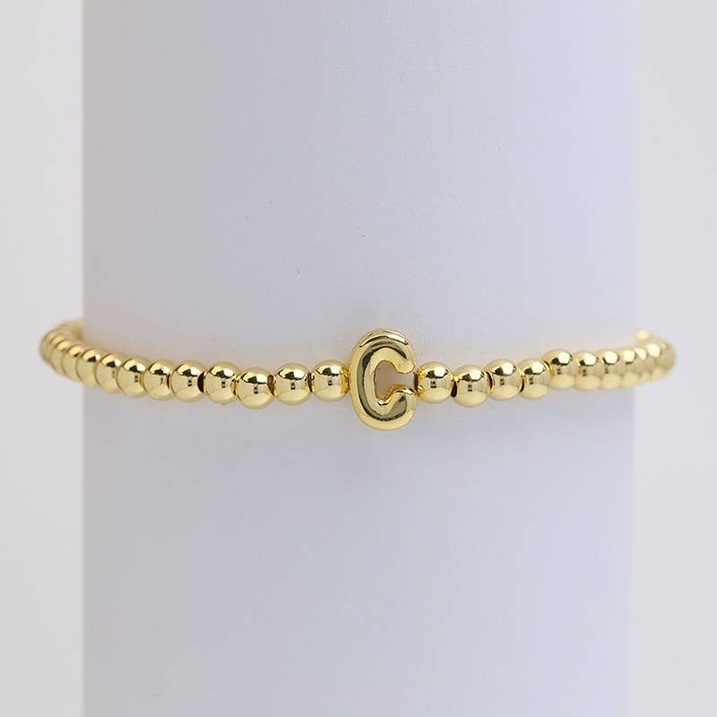 Initial Bracelet - M