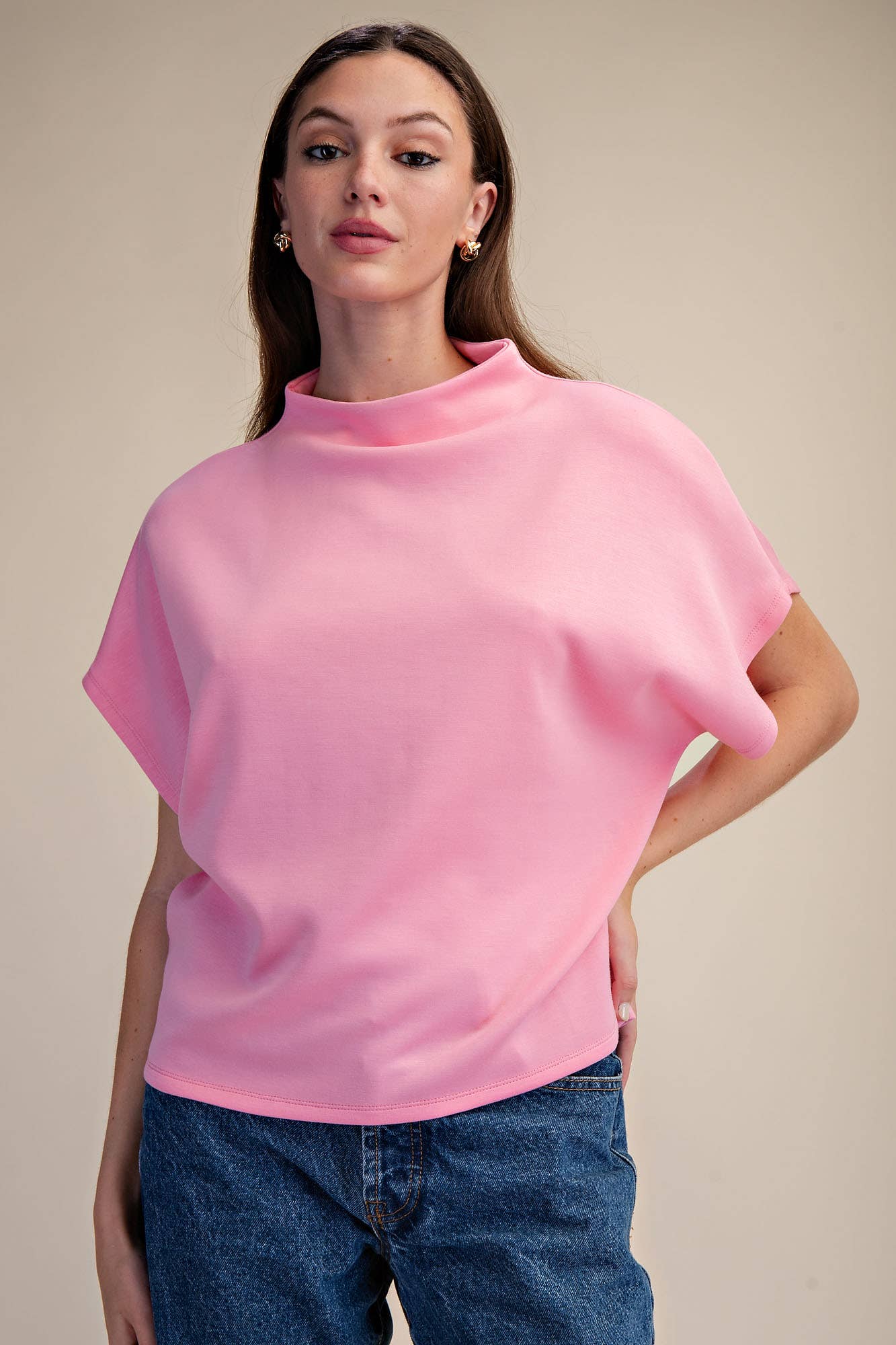 The Elise Top: Pink