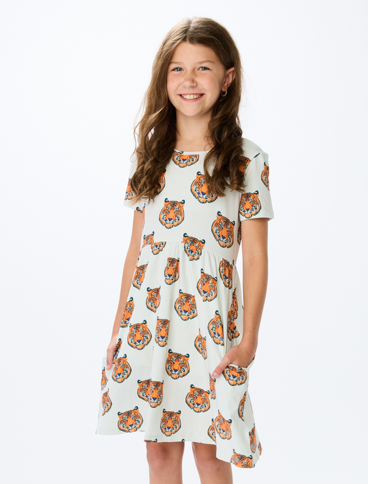 AU Girls Pocket Dress