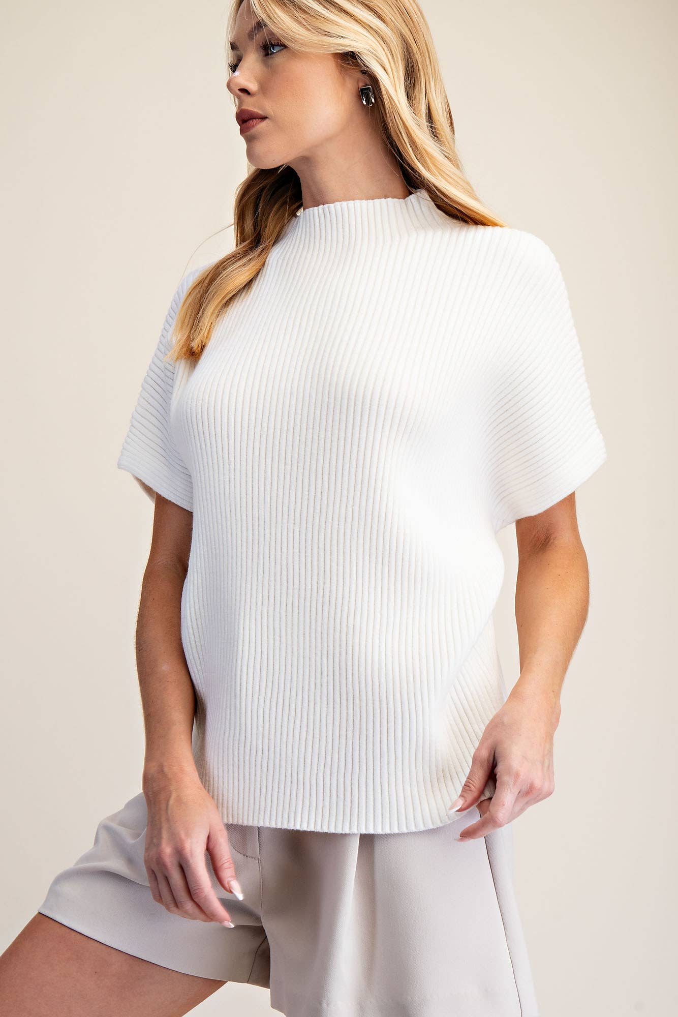 The Maybelle Sweater - White