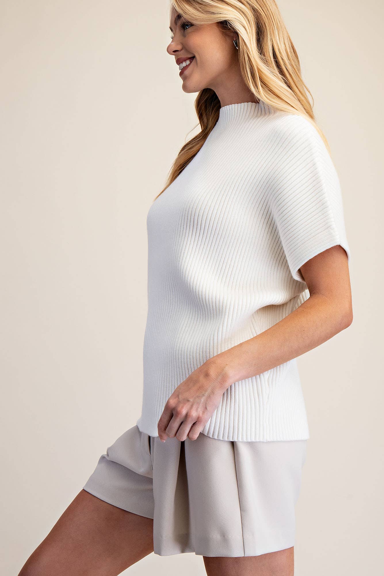 The Maybelle Sweater - White
