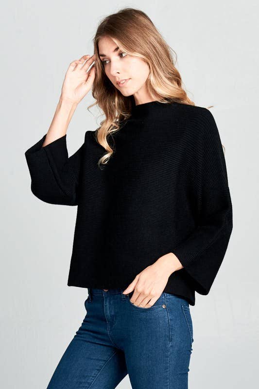 The Mara Sweater - Black