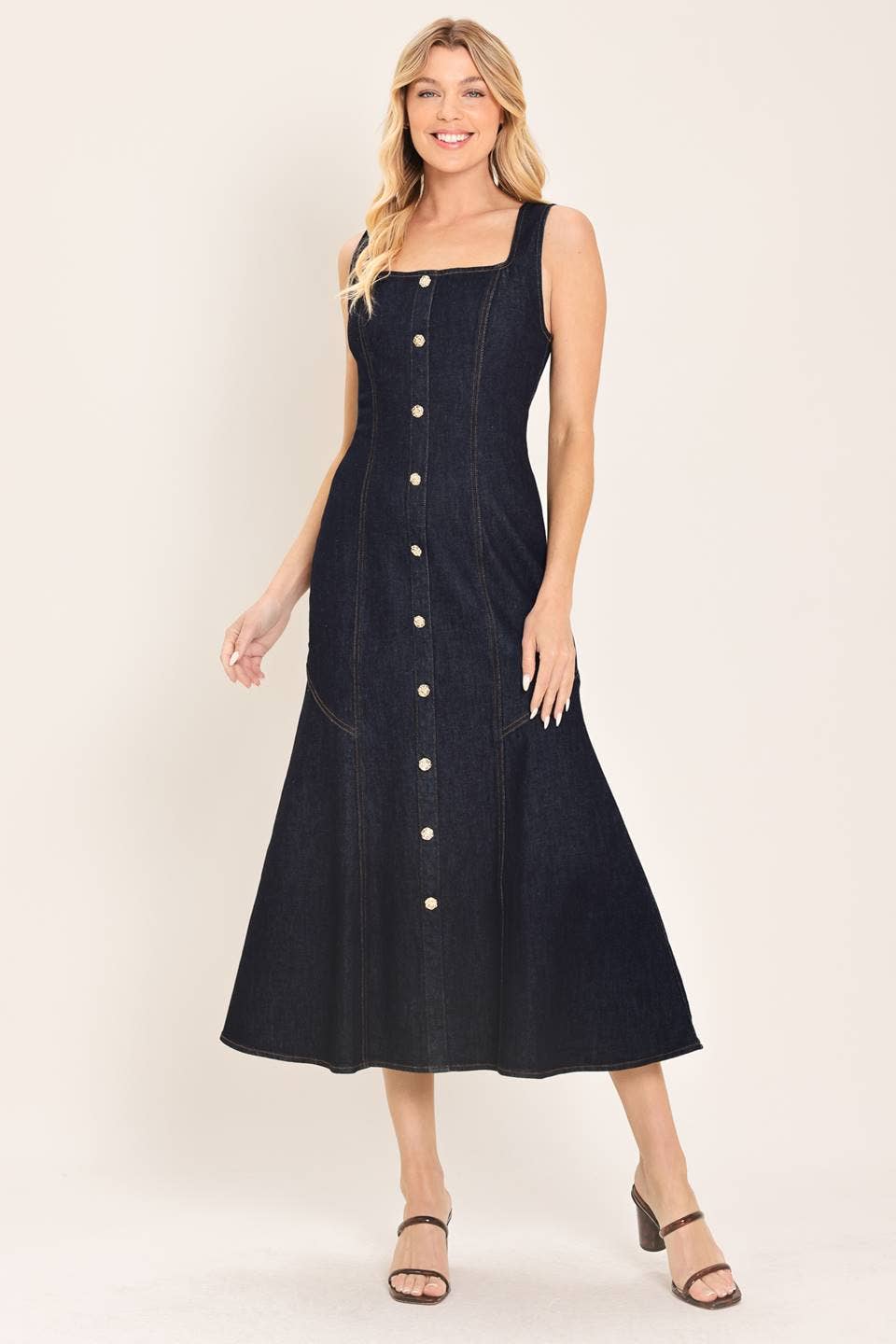 The Carrie Denim Dress