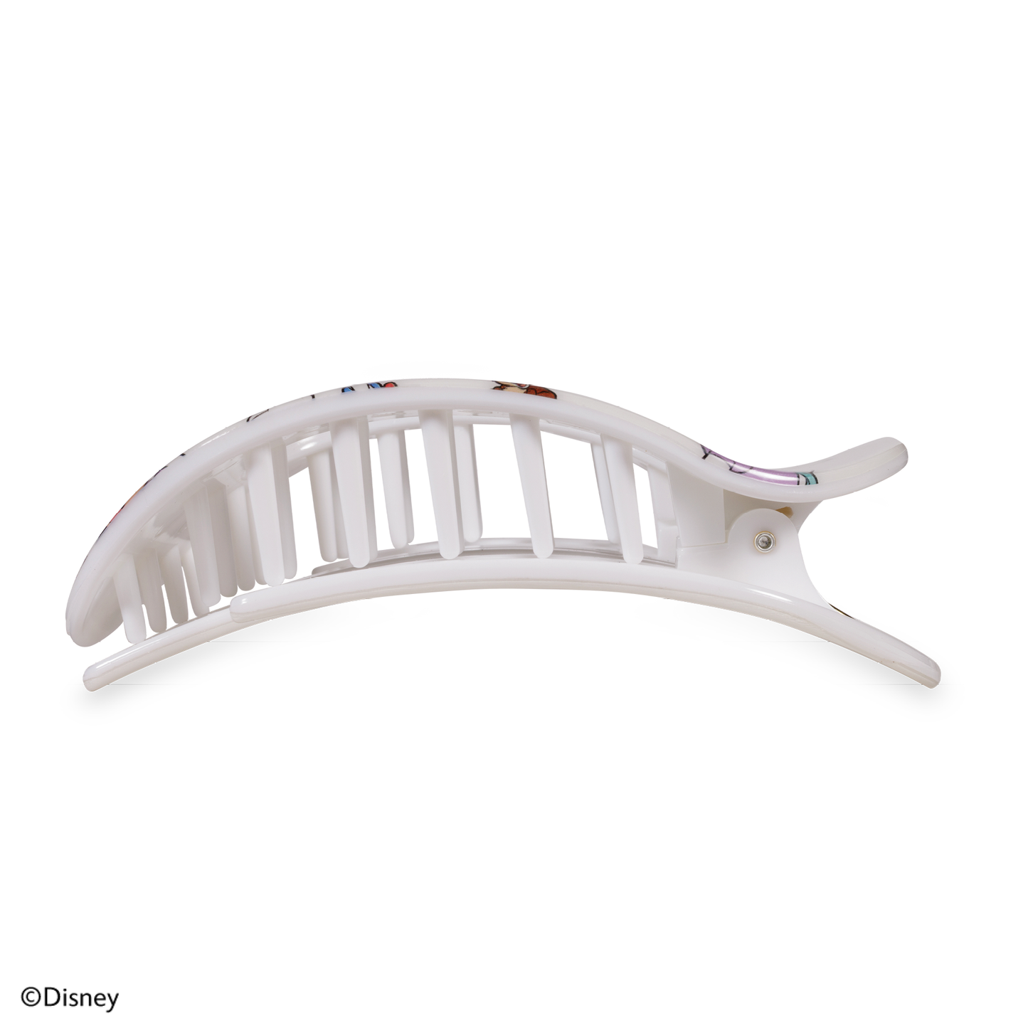 Flat Round Hair Clip | Large | Mickey and Friends