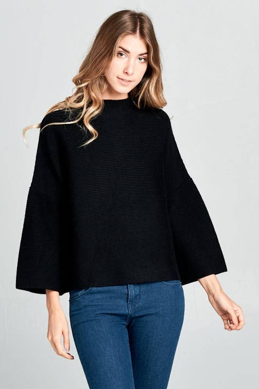 The Mara Sweater - Black