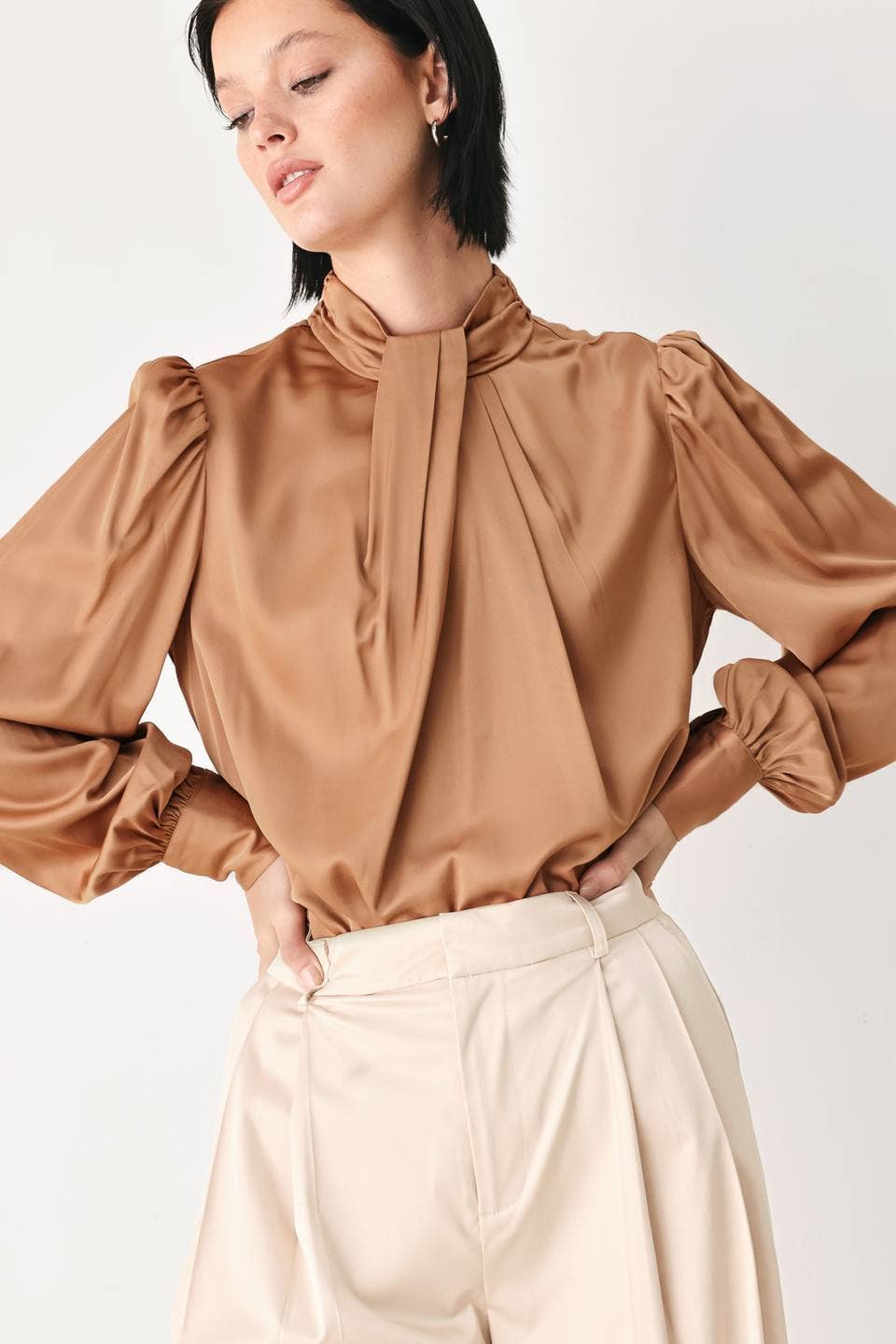 The Jenna Top - Bronze