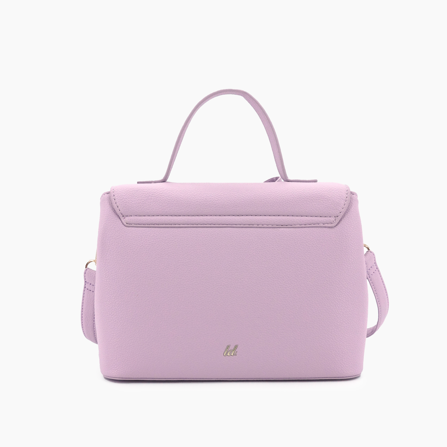 Eva Bow Shoulder Bag: Lilac