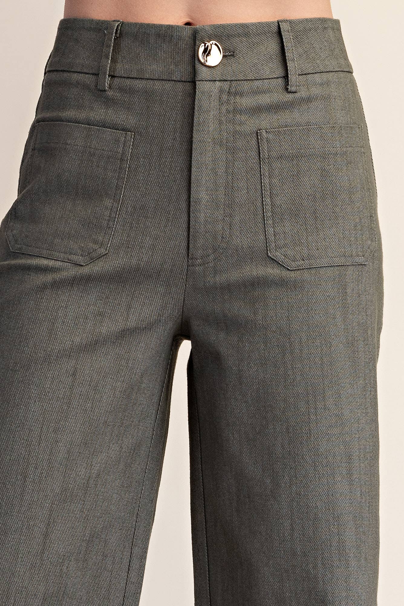 Stretchy Jeans - Olive