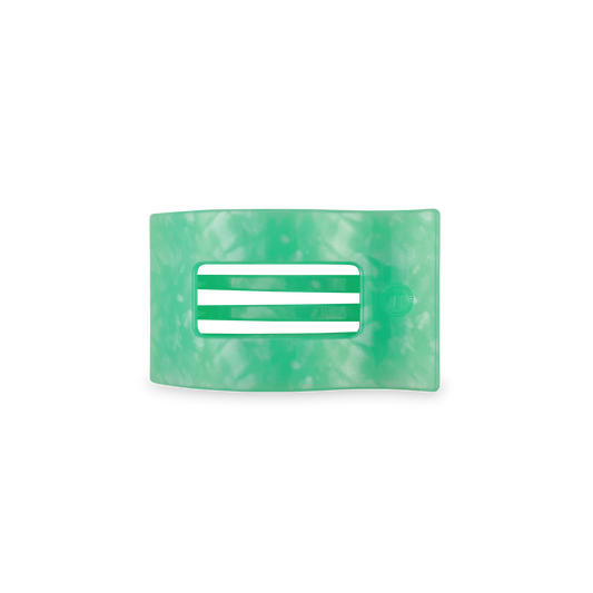 Flat Rectangle Hair Clip | Small | Spring Splash