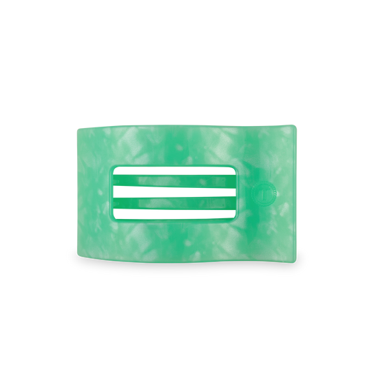 Flat Rectangle Hair Clip | Medium | Spring Splash