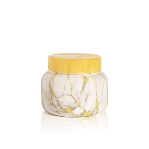 Marble Jar 19oz -Pineapple Flower