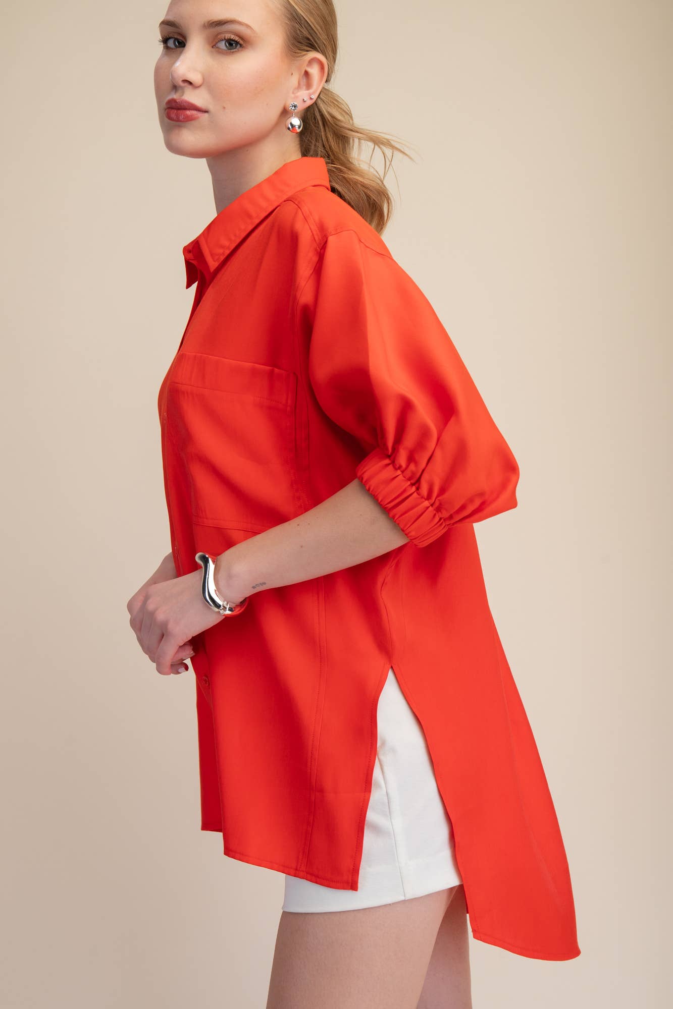The Janice Top - Red