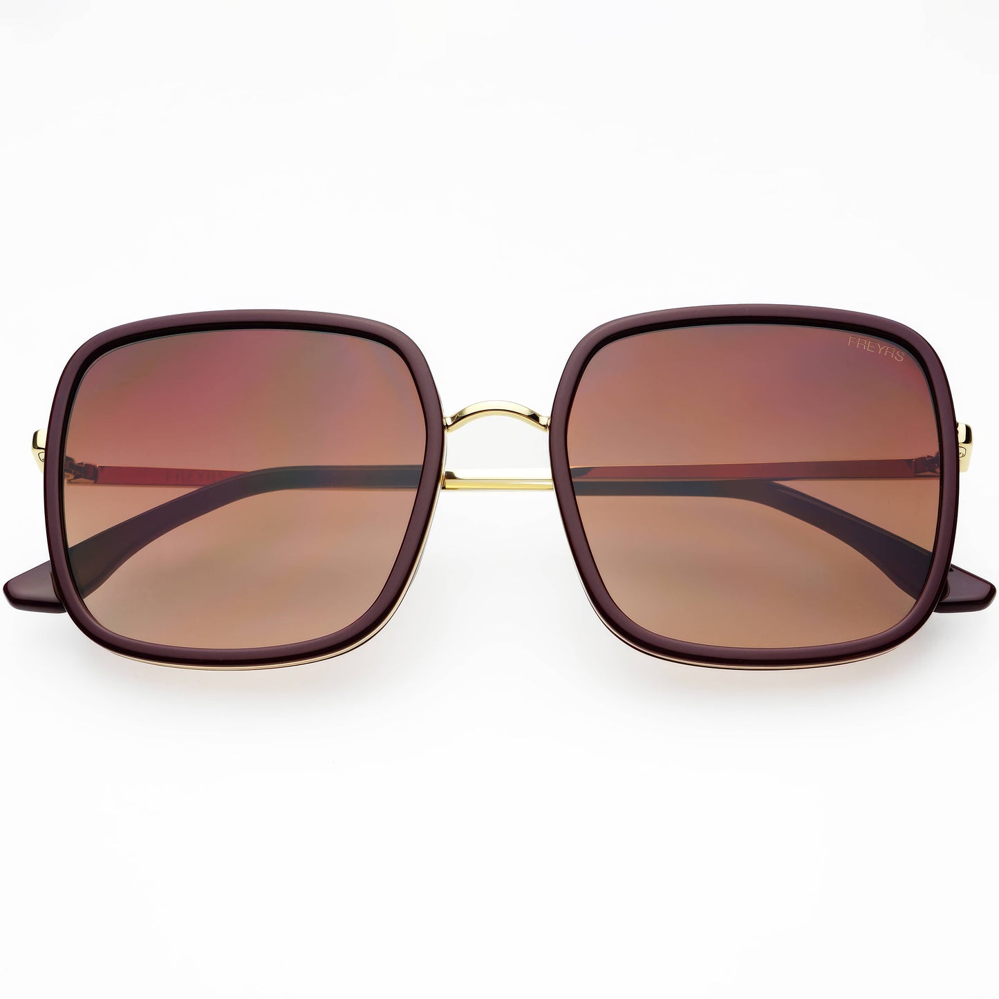Cosmo Acetate Womens Square Sunglasses : Chocolate