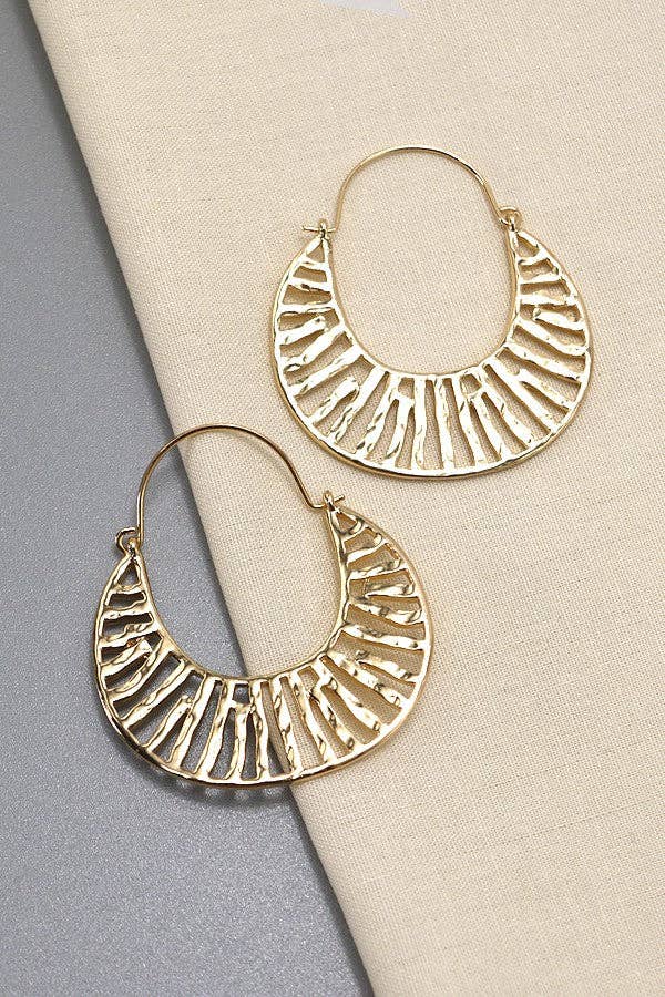 Crescent Drop Earrings