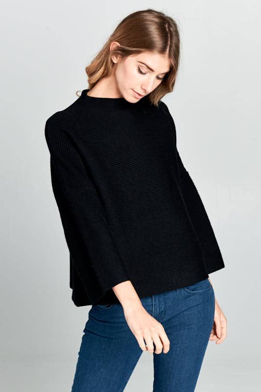 The Mara Sweater - Black