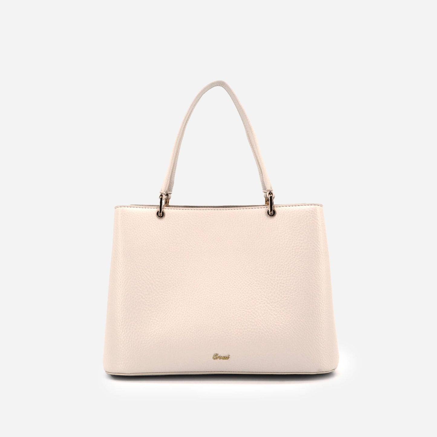 Jesse Bow Crossbody Handbag: Cream
